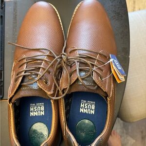 Nunn Bush Men's Brown Leather Shoes